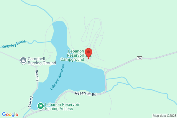 Lebanon Reservoir Campground
