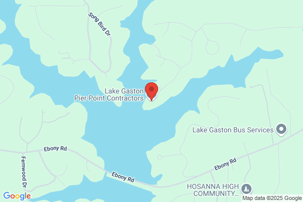 Lake Gaston Pier-Point Contractors