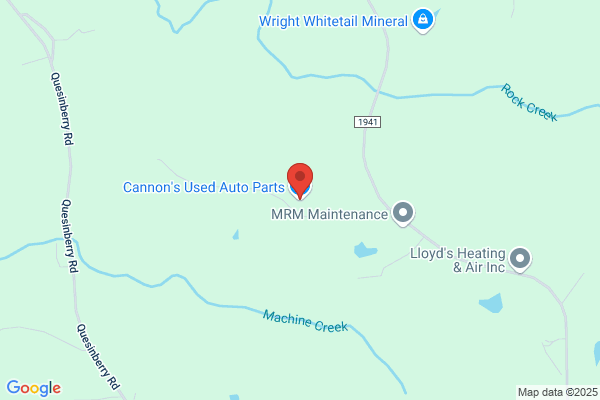 Cannon's Used Auto Parts
