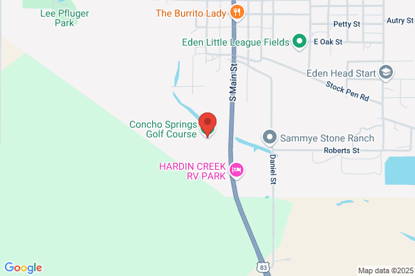 Eden City of, Concho Springs Golf Course