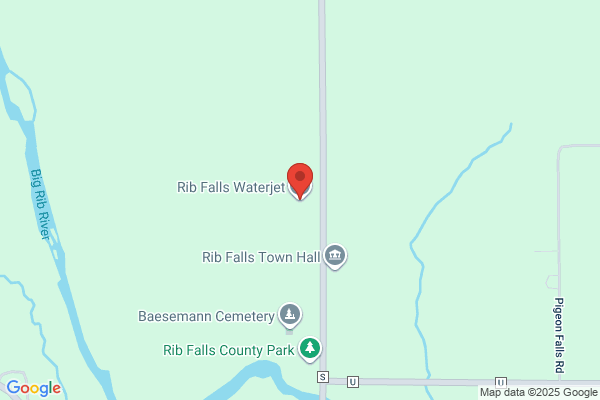 rib falls waterjet