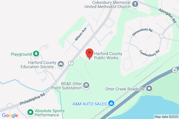 Harford County, Public Works, Maintenance Shop