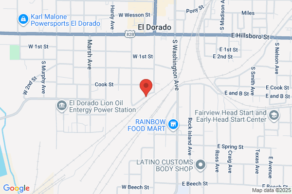 El Dorado & Wesson Railway Co Depot