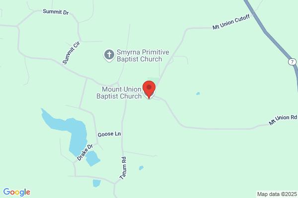 Mt Union Baptist Church, Parsonage