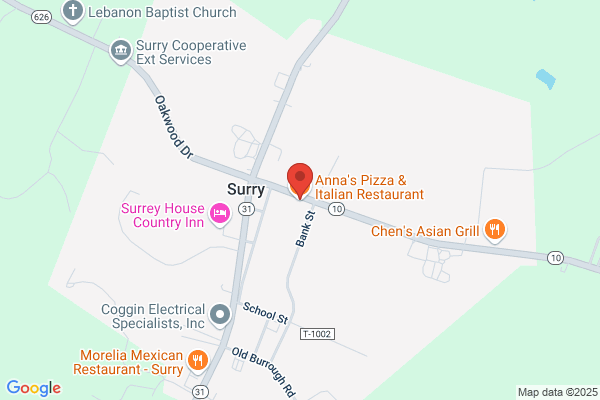 Anna's Pizza (Surry) & Italian Restaurant