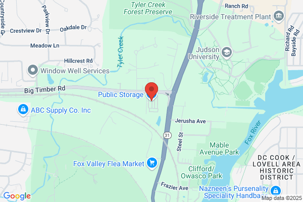 Public Storage, Storage Locations
