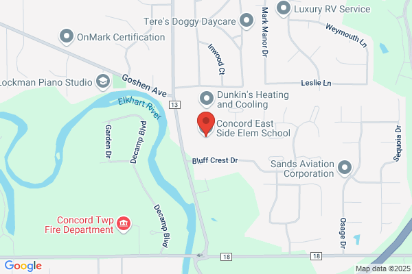 Schools, Concord Community Schools, Concord Elementary Schools, Concord East Side