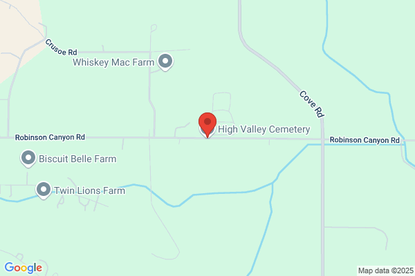 High Valley Cemetary
