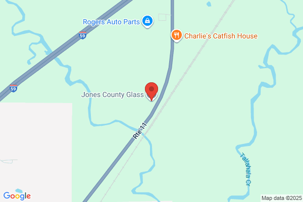 Jones County Glass