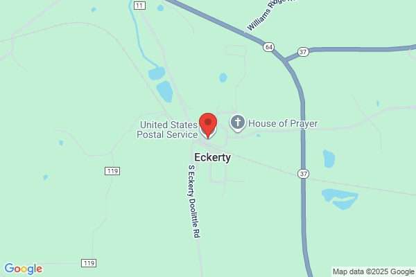 United States Government Offices, Post Offices, Eckerty