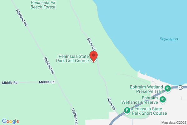 Peninsula State Park Golf Course