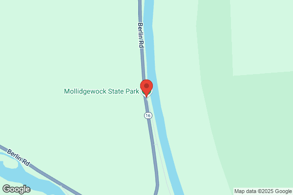New Hampshire State of, State Parks, Mollidgewock State Park