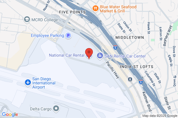 National Car Rental - Closed