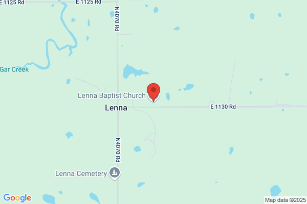 Lenna Baptist Church, Parsonage