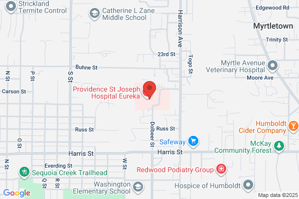 Providence St. Joseph Hospital Eureka Emergency Room