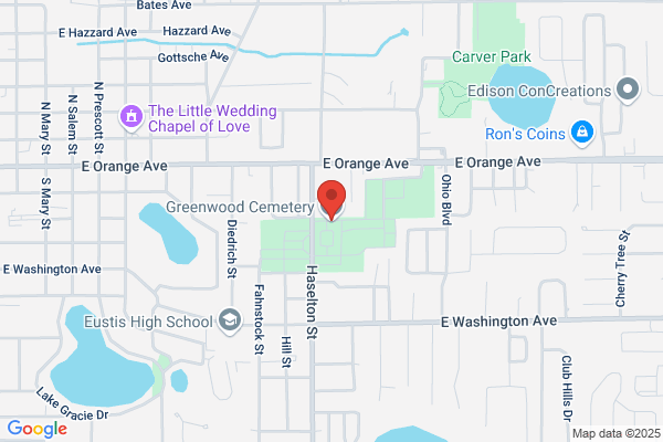 Eustis City of, Greenwood Cemetery