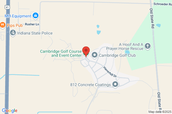 Cambridge Golf Club, Golf Course