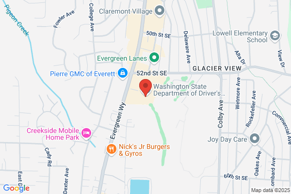 Washington State Motor Vehicle Emission Inspection Stations