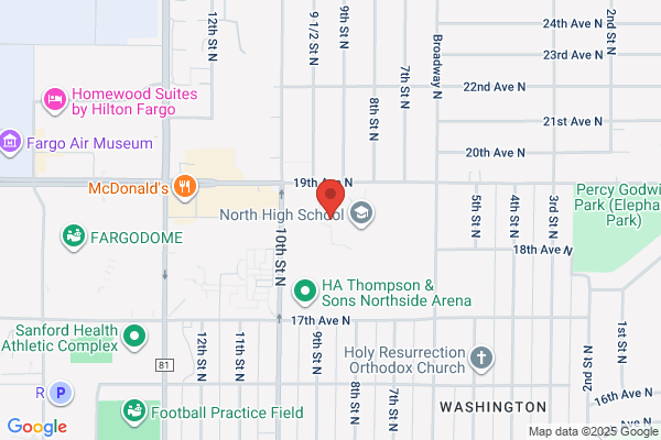 Fargo Park District, Swimming Pools, North Side
