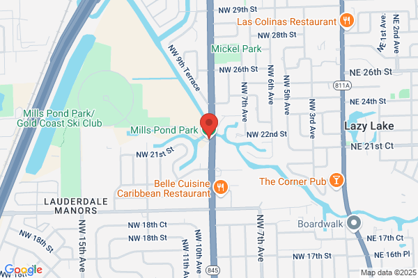 Fort Lauderdale City of, Parks & Recreation, Facilities, Mills Pond Recreation