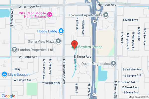 Bowlero Fresno