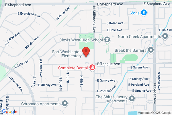 Clovis Unified School District, Schools, Elementary Schools
