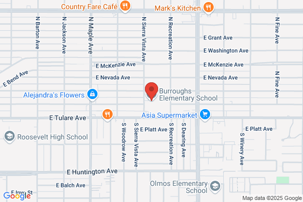 Fresno Unified School District, Elementary Schools, Burroughs Elementary