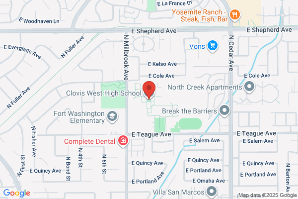 Clovis Unified School District, Schools, High Schools, Clovis West