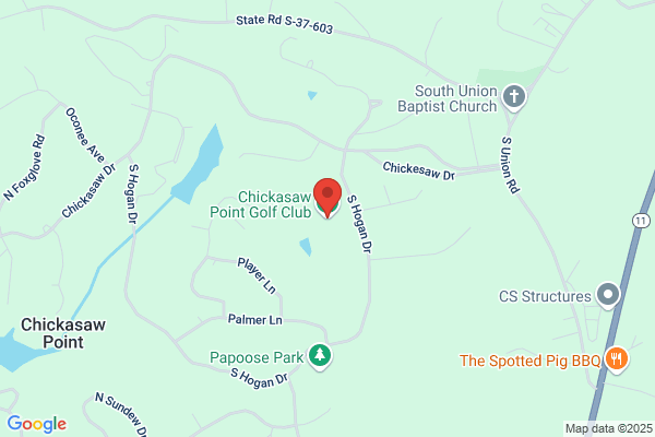 Chickasaw Point Golf Course the Trails