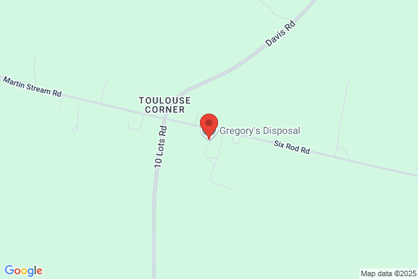 Gregory's Disposal, Garbage Removal Service