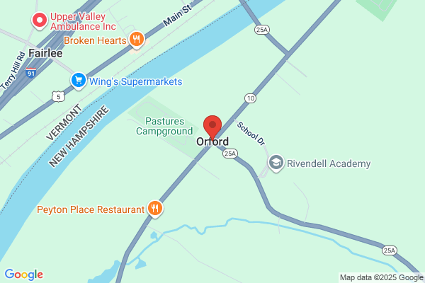 Orford Town of, Chief of Police Orford