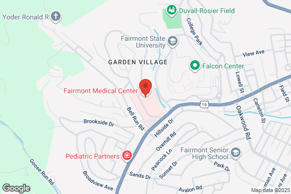 Fairmont General Hospital, Social Services