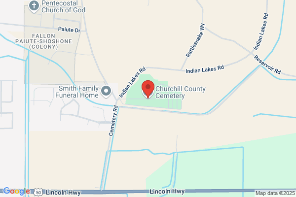 Churchill County Offices, Cemetery