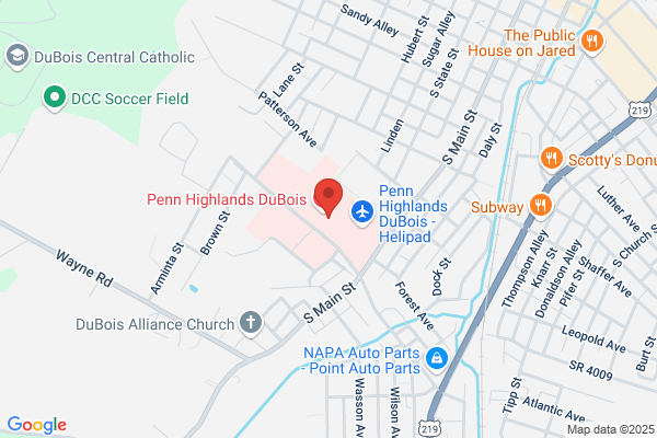 Penn Highlands DuBois Emergency Department