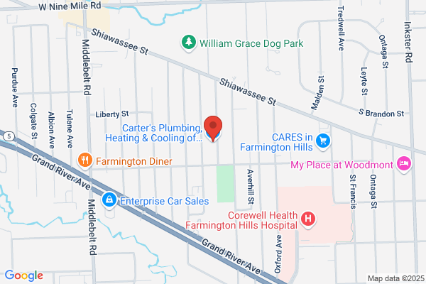 Carters Plumbing Farmington Hills