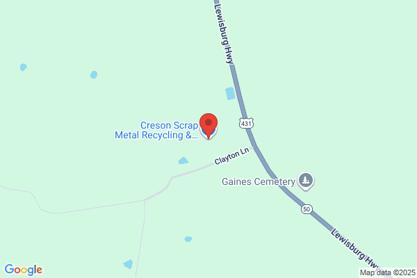 Creson Scrap Metal Recycling & Wrecker Service