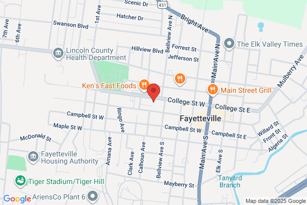 Fayetteville Public Utilities, Natural Gas Dept