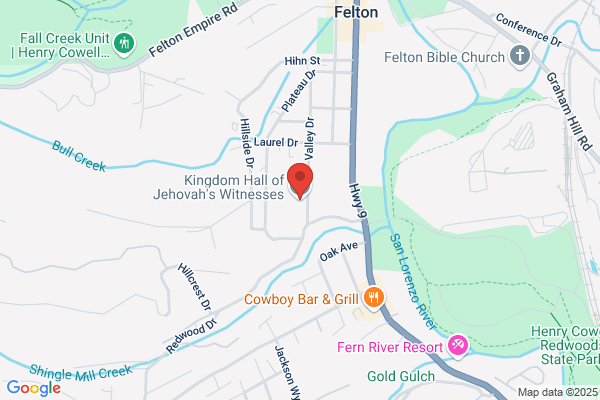 Jehovahs Witnesses Felton Congregation