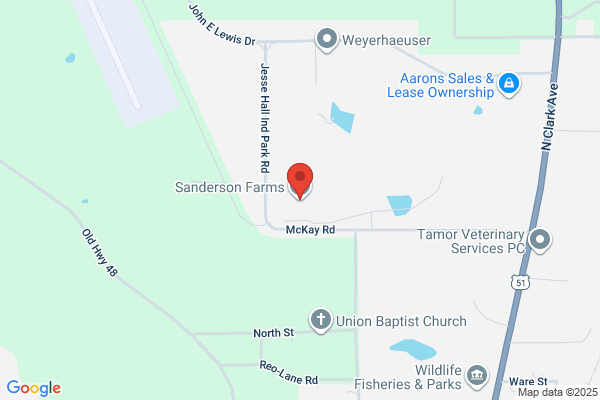 Sanderson Farms Inc, Production Div