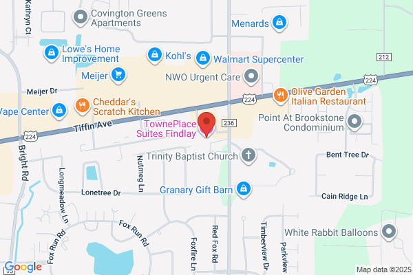 TownePlace Suites Findlay - Closed