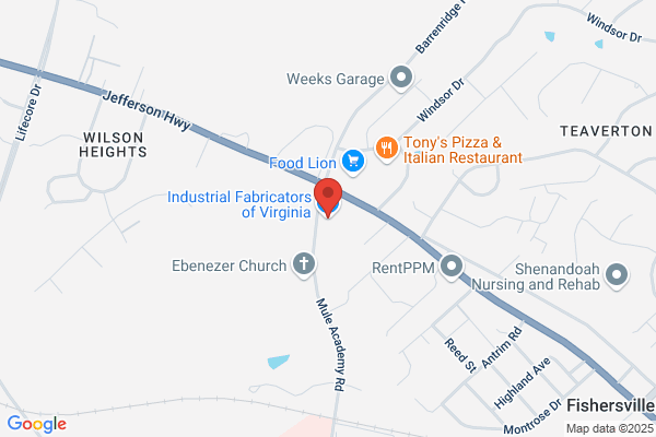 Industrial Fabricators of Virginia Inc