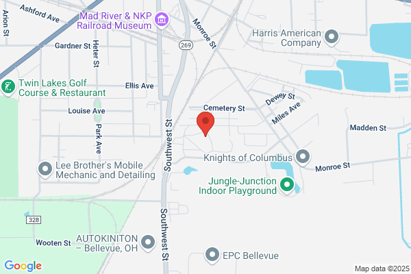 Bellevue City of, General Information, Cemetery Department