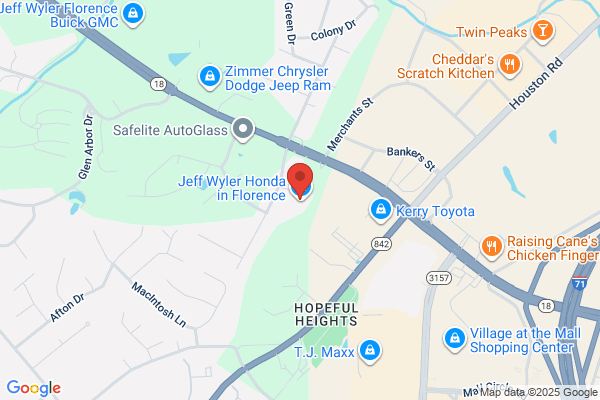 Jeff Wyler Honda in Florence Body Shop