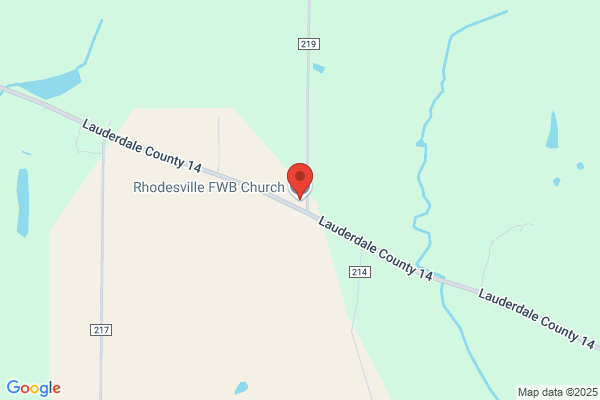 Rhodesville Freewill Baptist Church