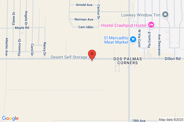 Desert and Secured Storage