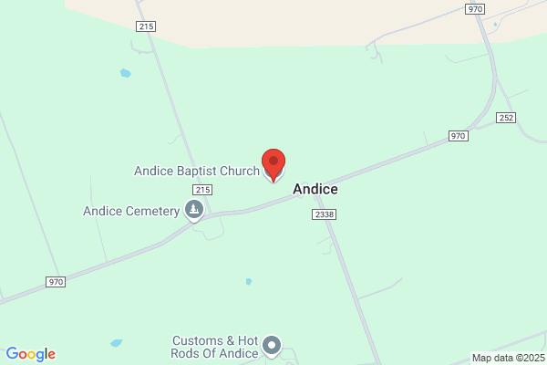 Andice Baptist Parsonage