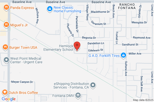 Fontana Unified School District, Elementary Schools, Hemlock
