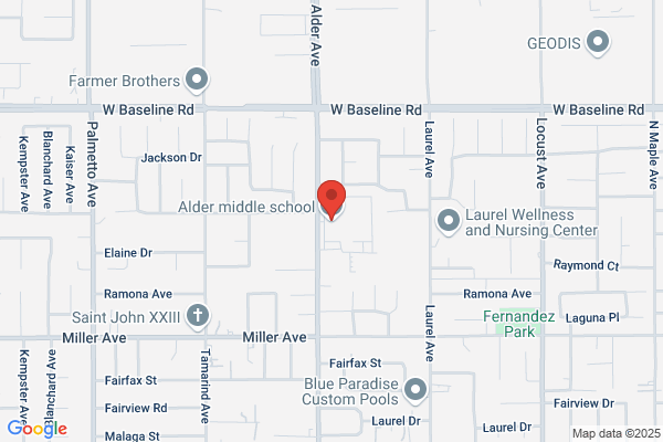 Fontana Unified School District, Schools, Middle Schools, Alder