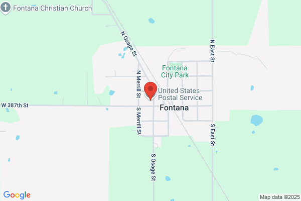 United States Government, Post Offices, Fontana