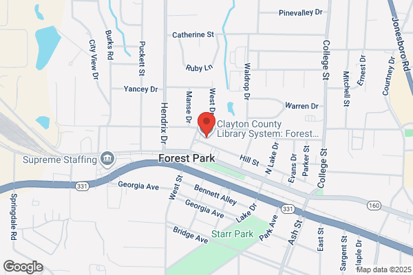 Clayton County Library System, Forest Park Branch